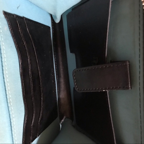 Alligator print black clutch phone case wallet - Picture 3 of 5